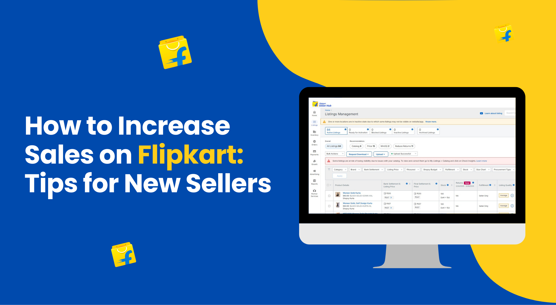 How to Increase Sales on Flipkart: Tips for New Sellers